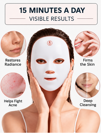 7-Color LED Face Mask
